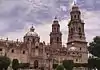 Vue générale de la cathédrale Saint-Sauveur de Morelia.