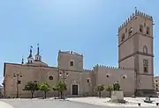 La cathédrale de Badajoz.