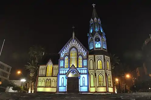 Cathédrale San Marco à Arica.