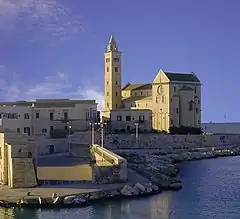 La cathédrale de Trani.