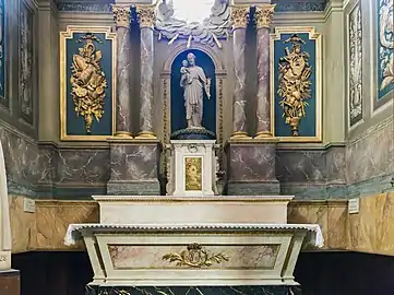 Panneaux de trophées du retable de la chapelle Saint-Joseph de la cathédrale Notre-Dame-de-l'Assomption de Montauban.