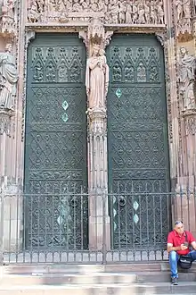 Portes de la cathédrale de Strasbourg