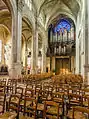 L'orgue depuis la nef.