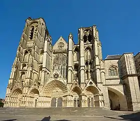 Cathédrale Saint-Étienne de Bourges.