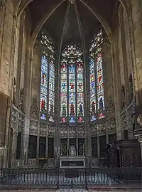 La chapelle des reliques.