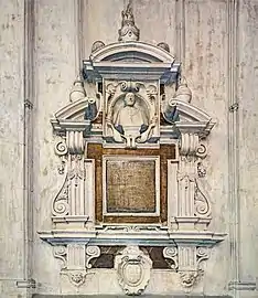 Enfeu classique 1643 de Mgr Henri de Sponde à la cathédrale Saint-Étienne de Toulouse (Haute-Garonne).