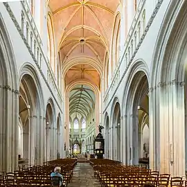 Cathédrale Saint-Corentin de Quimper (intérieur).