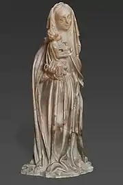 Vierge-à-l'enfant du XVe siècle