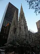 Cathédrale Saint-Patrick de New York (1885-1888).