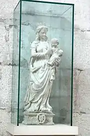 École française du XVIIe siècle, Vierge à l'Enfant.