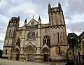 Cathédrale Saint-Pierre de Poitiers (France).