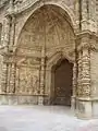 Cathédrale Santa Maria : portail central dit "de la Crucifixion".