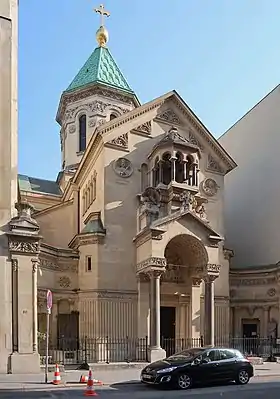 La Cathédrale arménienne Saint-Jean-Baptiste de Paris.