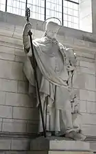 Statue de saint Grégoire.