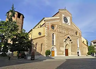 La cathédrale d'Udine.
