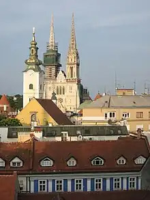 Vue panoramique de la Cathédrale