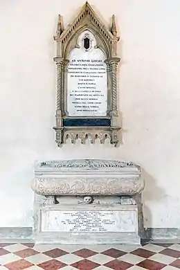 Monument funéraire d'Antonio Loschi