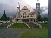 La cathédrale de Ruteng