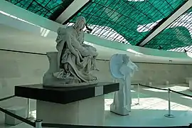 Sculpture dans la cathédrale