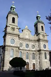 Cathédrale Saint-Jacques d'Innsbruck.
