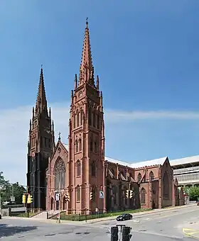 Cathédrale de l'Immaculée-Conception d'Albany (État de New York).