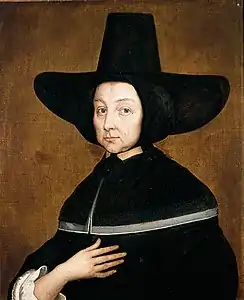 Portrait de Catherine Davenant, la femme de Thomas Lamplugh.