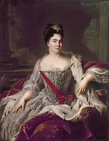 Catherine Ire de Russie (1717)Saint-Pétersbourg, Musée de l'Ermitage