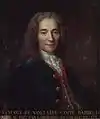 Catherine Lusurier d'après N. de Largillière, François-Marie Arouet, dit Voltaire (château de Versailles)