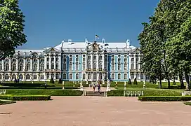 Palais  Catherine à Pouchkine.