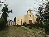 L'église catholique dans le village de Delatte