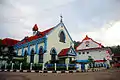 L'église catholique de Sawahlunto.