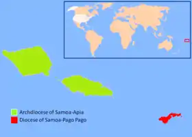 Image illustrative de l’article Archidiocèse de Samoa-Apia