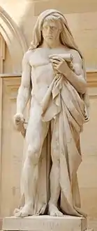 Caton d'Utique lisant le Phédon (1840), Paris, musée du Louvre.