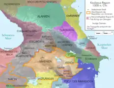 Caucase, 1000