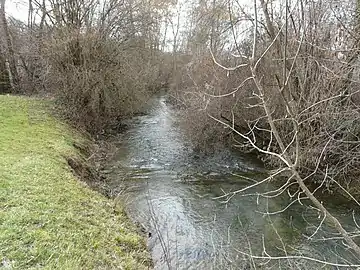 Le Caudeau en limites de Creysse (à gauche) et Lembras.