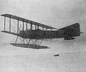 Le Caudron C.39 en vol, photo publiée par L'Aérophile en mai 1921.