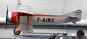 Caudron C.60 exposé au Musée de l'Air et de l'Espace du Bourget.