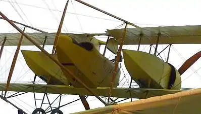 Caudron G4, 1915, musée de l'Air et de l'Espace du Bourget.