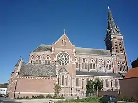 La basilique Sainte-Maxellende.