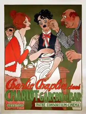 Description de l'image Caught in a Cabaret (poster).jpg.