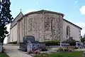 Le chevet de l'église (mai 2012)