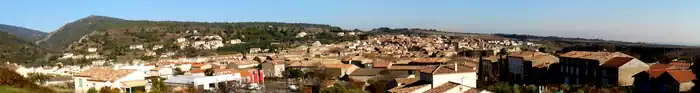 Vue panoramique Caunes-Minervois