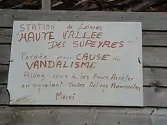 Station de la haute vallée