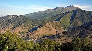 Caussou au pied des pics de Soularac et Saint-Barthélémy