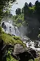 La cascade du Lutour depuis le GR 10