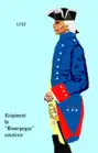 régiment de Bourgogne cavalerie de 1757 à 1762