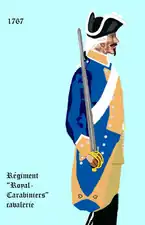 régiment Royal-Navarre cavalerie de 1767 à 1776