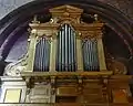 Cavaillon, ancienne cathédrale St Véran, orgue côté évangile