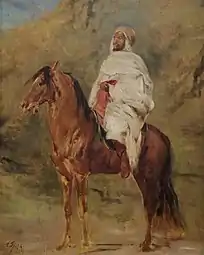 Cavalier (1874), musée national des Beaux-Arts d'Alger.