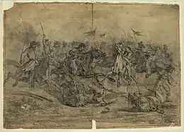 Description de l'image Cavalry Charge Near Brandy Station.jpg.